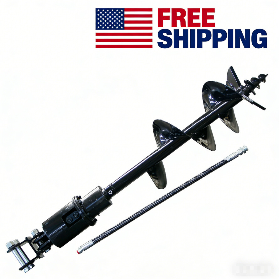 300mm Diameter Auger Drill Fits 1-1.5 Ton Mini Excavator Small Digger Attachment
