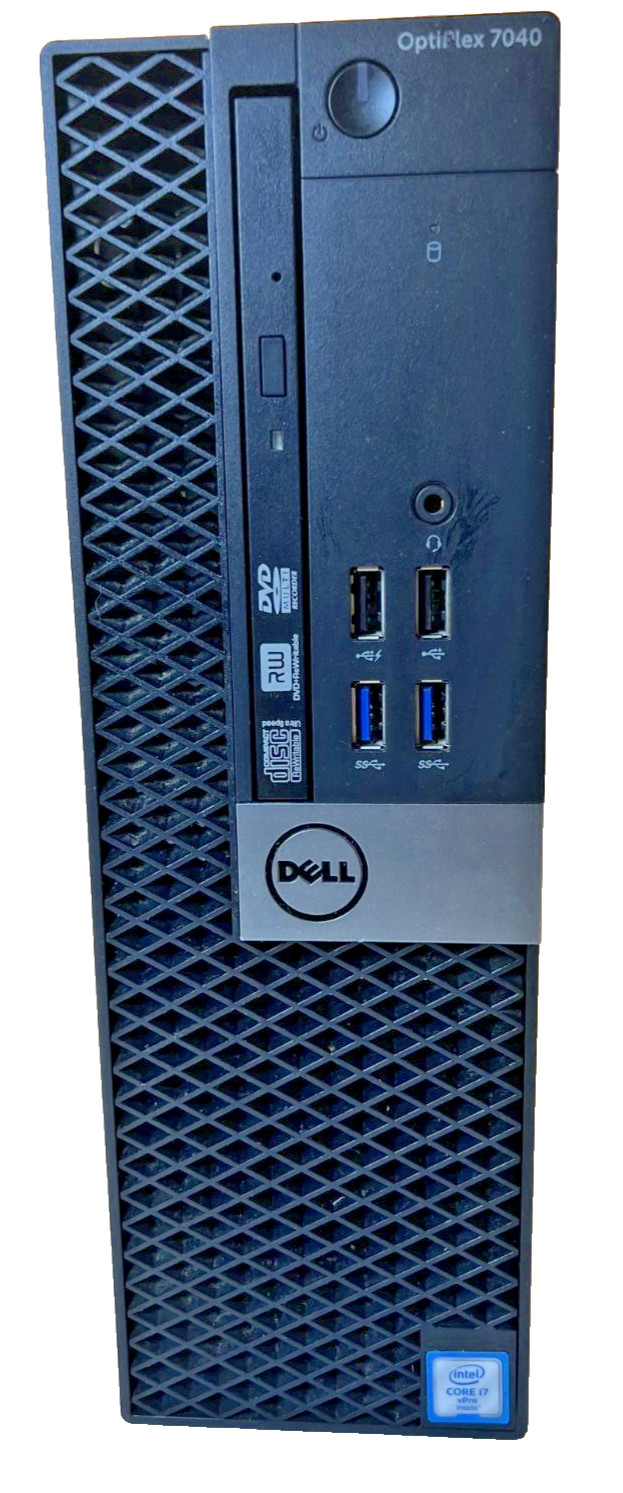 Dell Optiplex 7040 Intel i7-6700 3.40GHz 16GB 256GB M.2 Win11Pro SFF Desktop