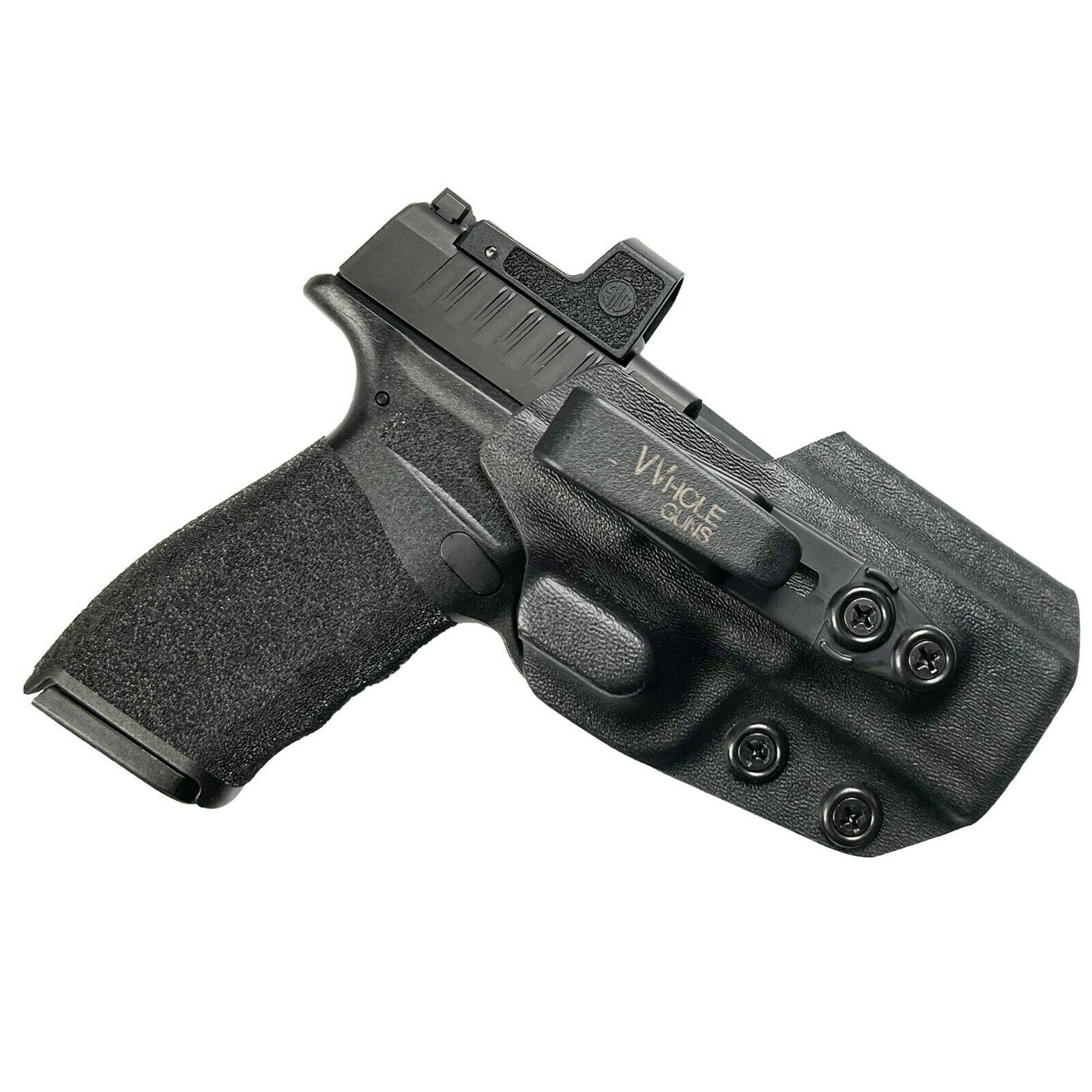 IWB TUCKABLE RED DOT READY+INTEGRATED CLAW Holster Fits Springfield Hellcat PRO