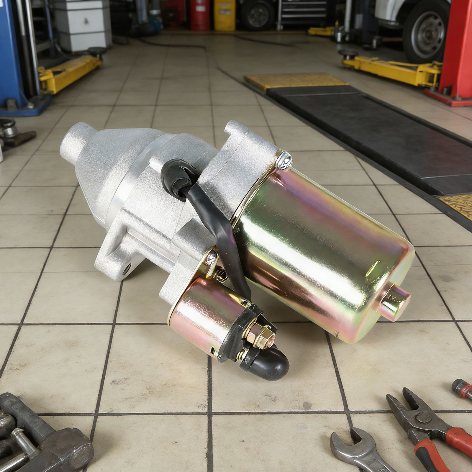 Chinese Mini Excavator Starter Fits 13.5HP Briggs & Stratton 420CC RATO EngineK5