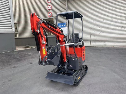 AGT Model 1 Ton Mini Small Excavator, With Hydraulic Thumb and Pilot System