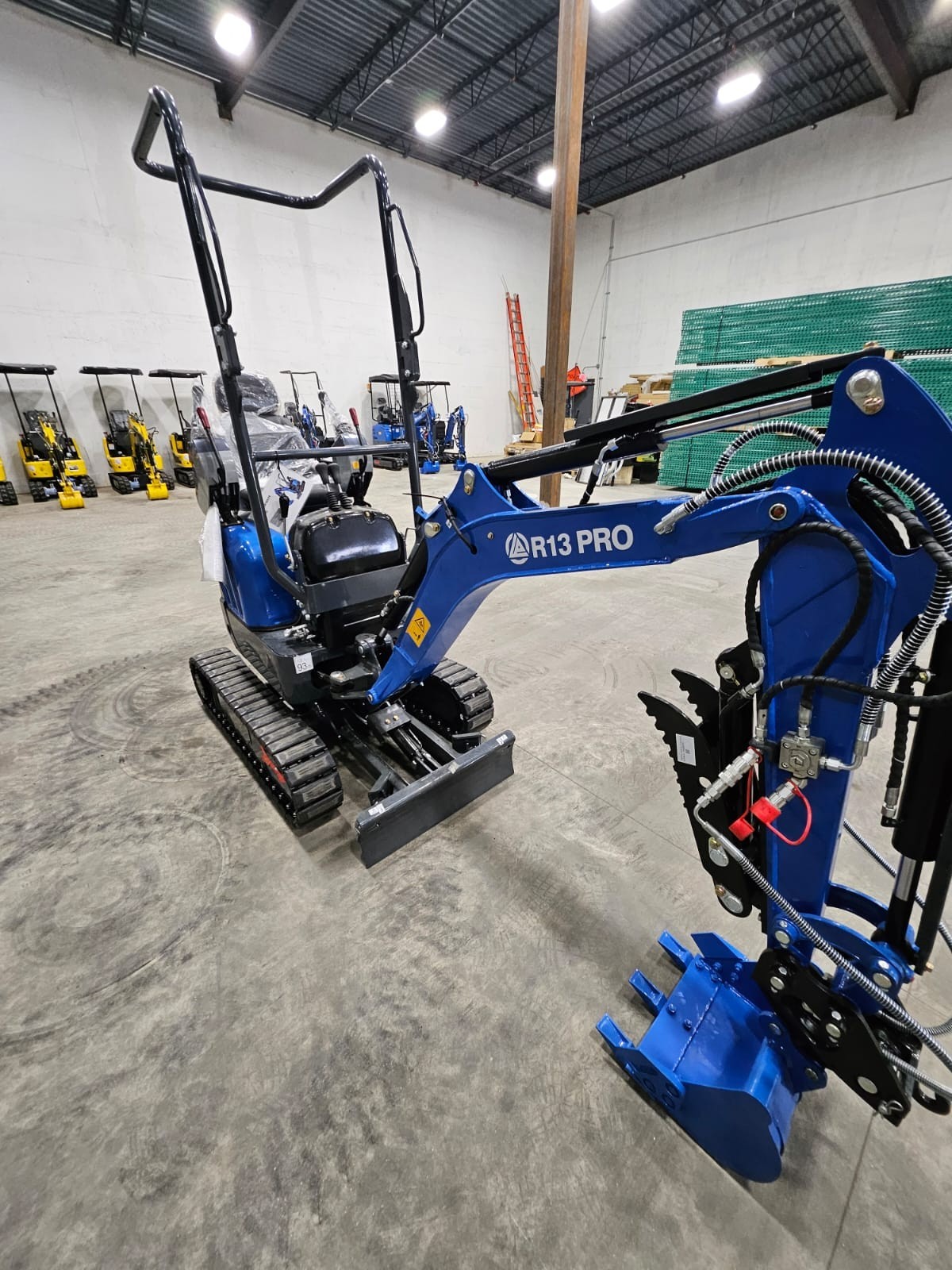 R13 Rippa Pro With Expansion Tracks and Swing Boom, Kubota Engine