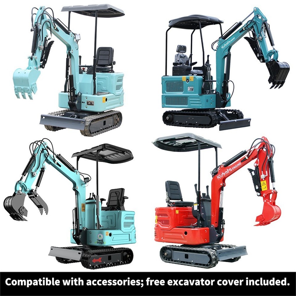 Mini Digger Collection Kubota Diesel  USA Inventory Tracked 11.5HP Free Shipping