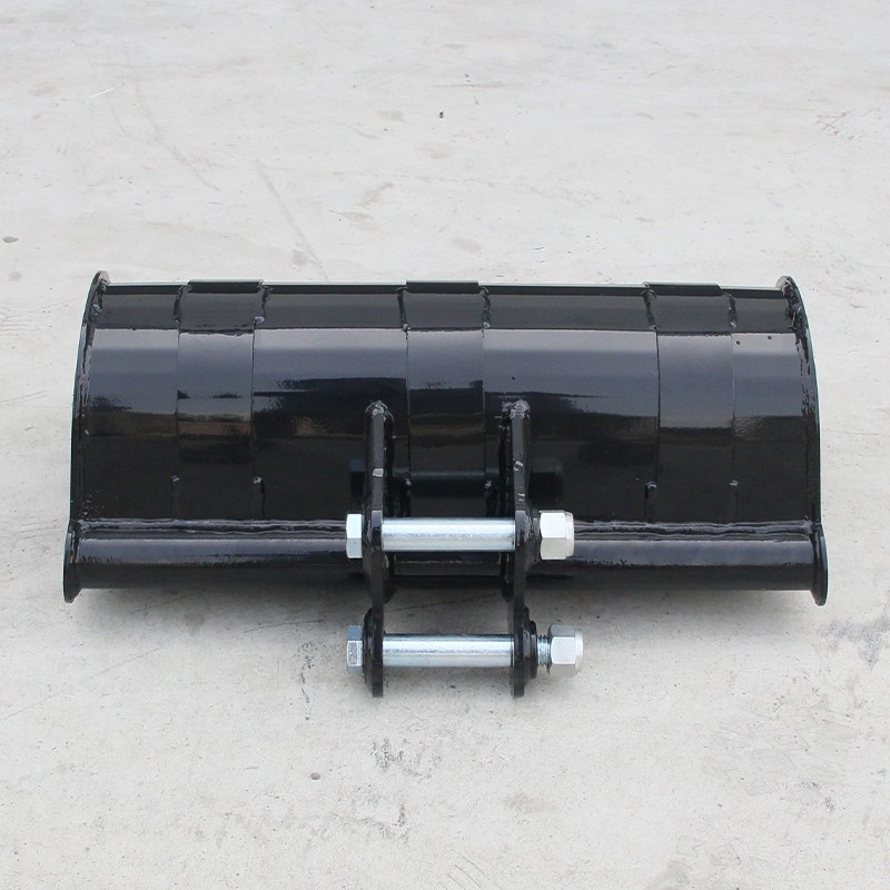 600mm Plain Bucket Attachment For Mini Excavator 1ton-1.5ton with Pins Free ship