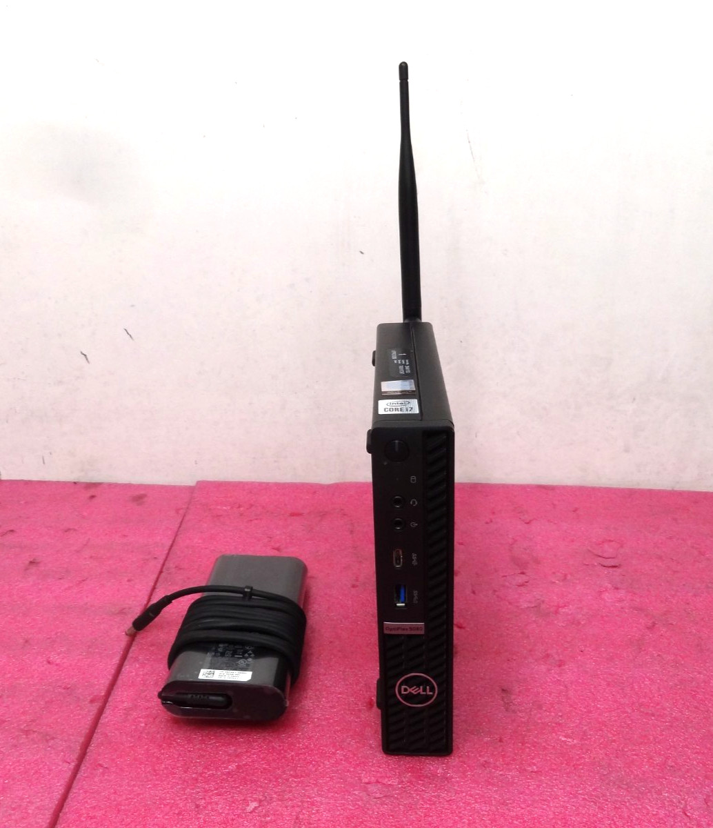 Dell Optiplex 5080 Micro PC MFF i7-10700T 16GB 512GB NVMe SSD WIFI W11Pro T9-A11