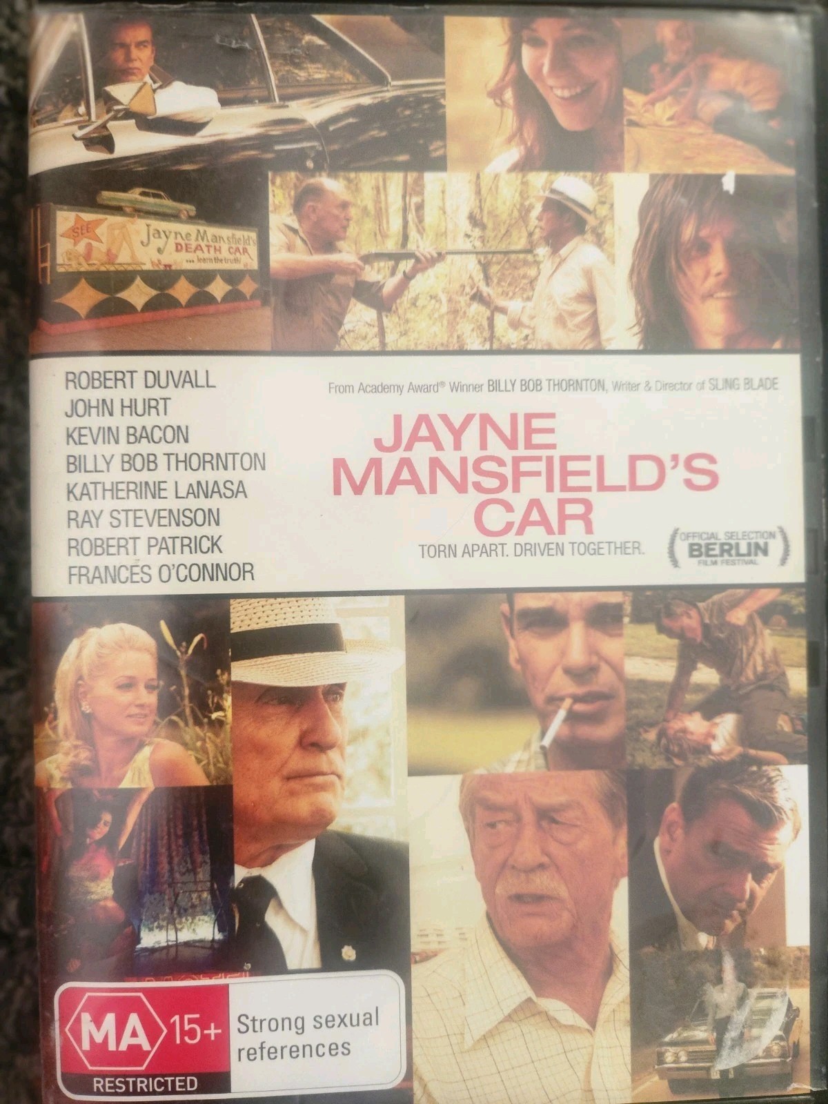 Jayne Mansfield’s Car (DVD, 2012) Region 4, Disc in VGC !