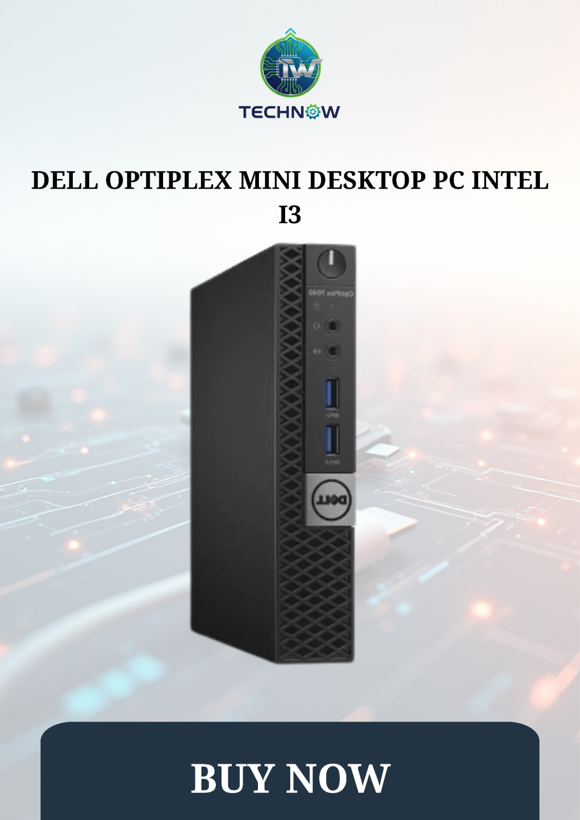 Dell OptiPlex Mini Desktop PC Intel i3-6th 16GB RAM 256GB SSD Dual LED Windows11