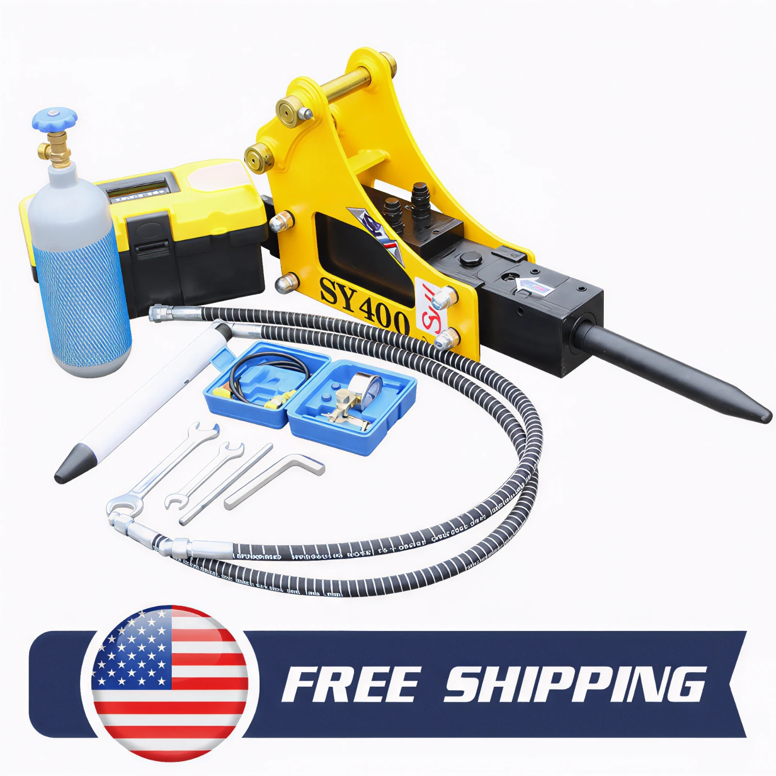 1.8-2.5 ton breaker hammer attachment for mini hydraulic excavators Free ship