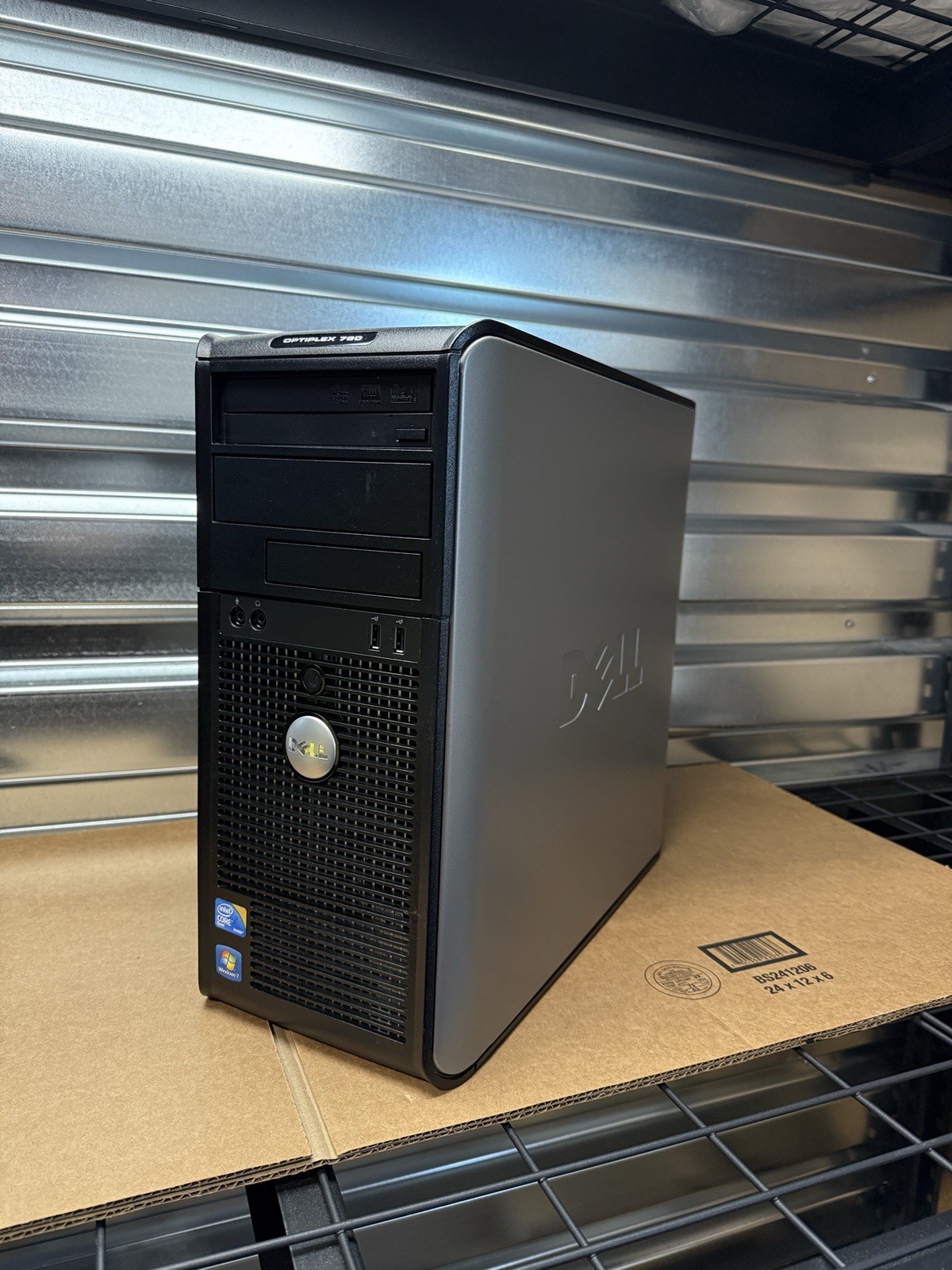 Dell OptiPlex 780 MT Core 2 Quad Q9400 XP Pro SP3 Retro PC
