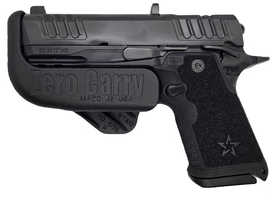 STACCATO HD C 3.6″ IWB, Zero Carry Elite In Waistband Holster 4 concealed carry