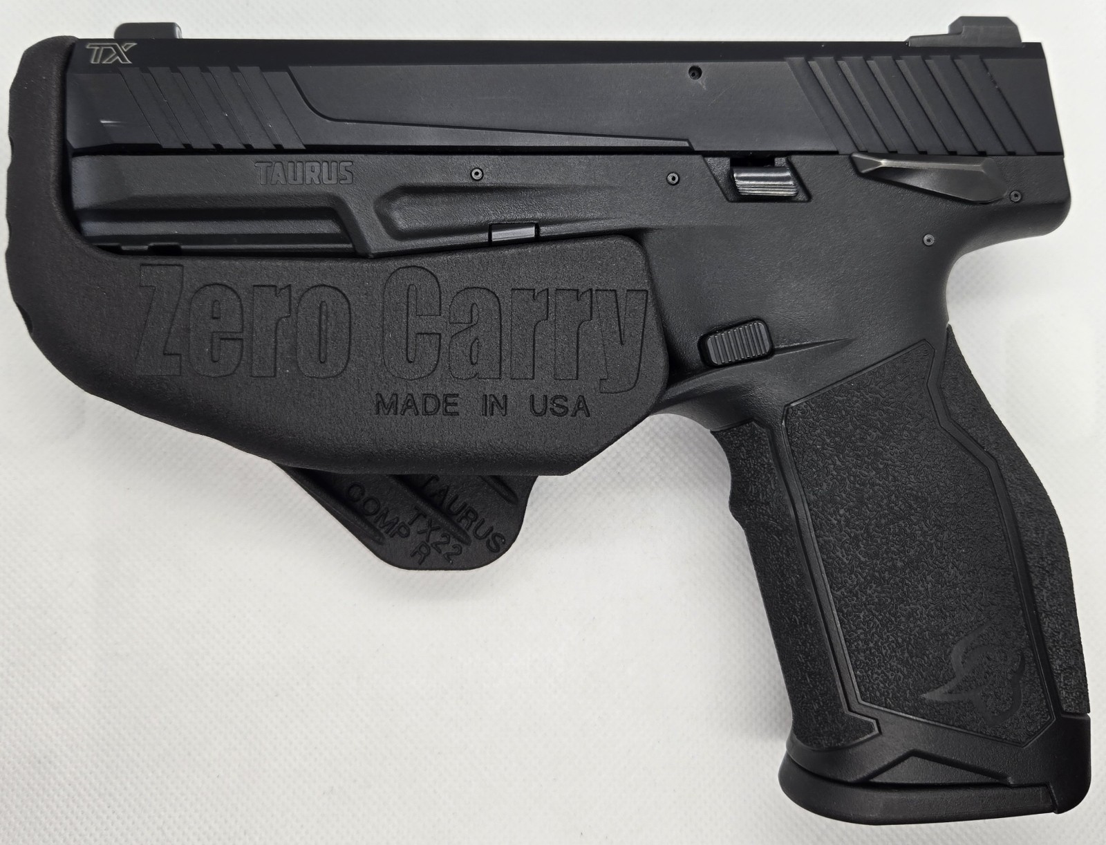 TAURUS TX 22 4.1″ brrl., Zero Carry Elite In Waistband Holster 4 concealed carry