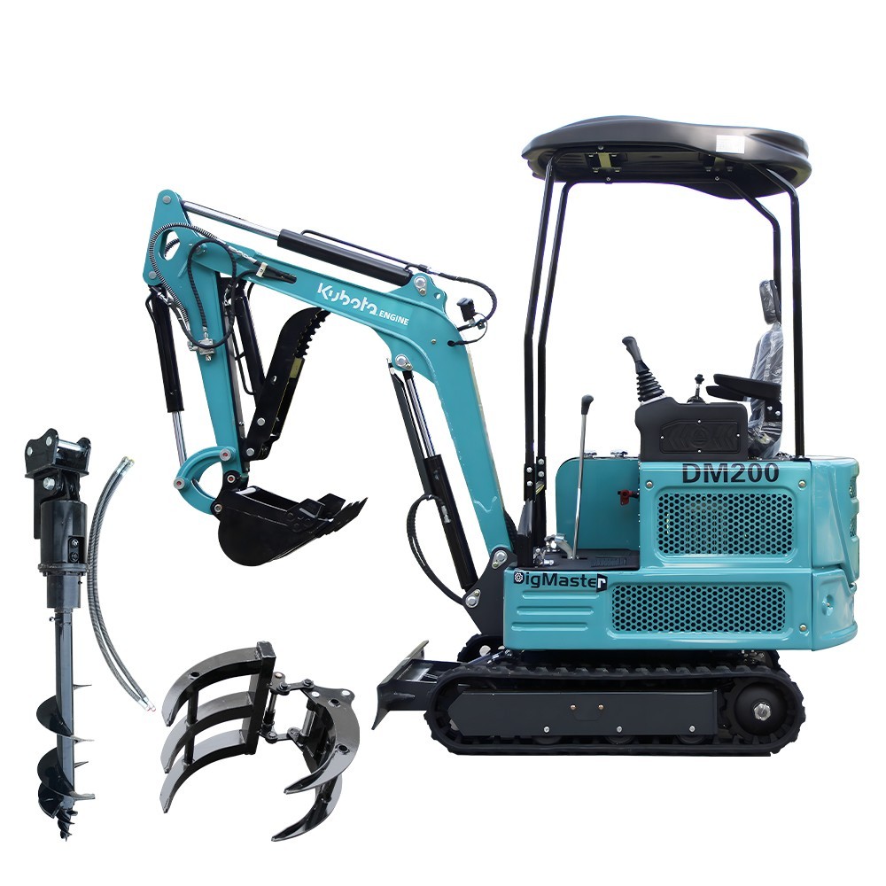 1.8Ton Mini Excavator Kubota water-cooled diesel engine Pilot control ,Digger