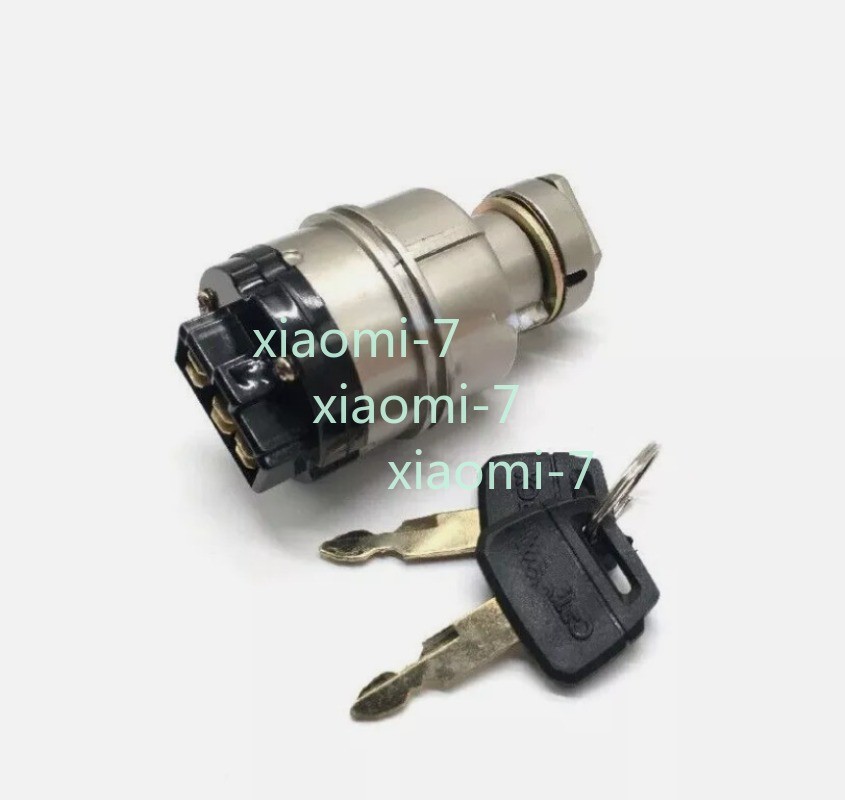 Start Ignition Switch Electric Door Lock For Kobelco Sk60 75 130 140 200 260-6-8