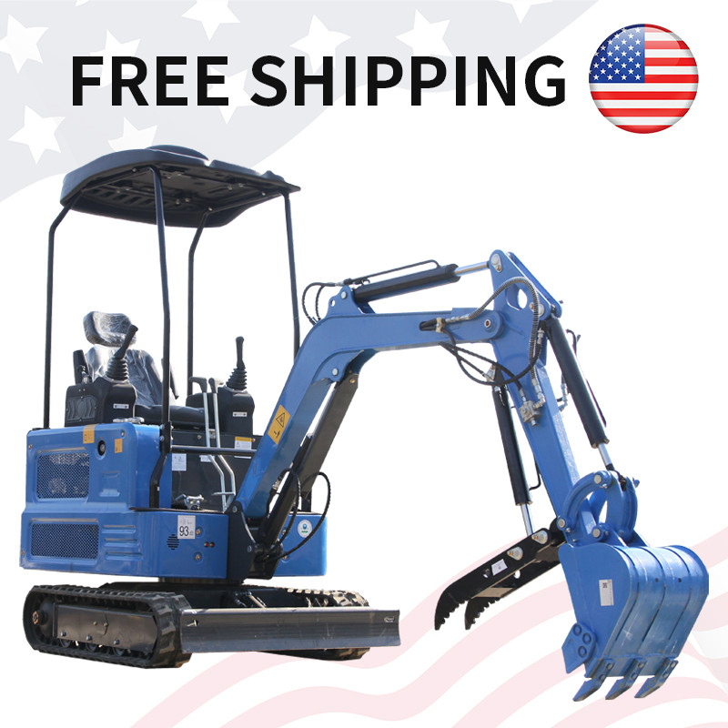 1.8 Ton Mini Excavator, Kubota Engine Hydraulic, Free Shipping, Pickup Available