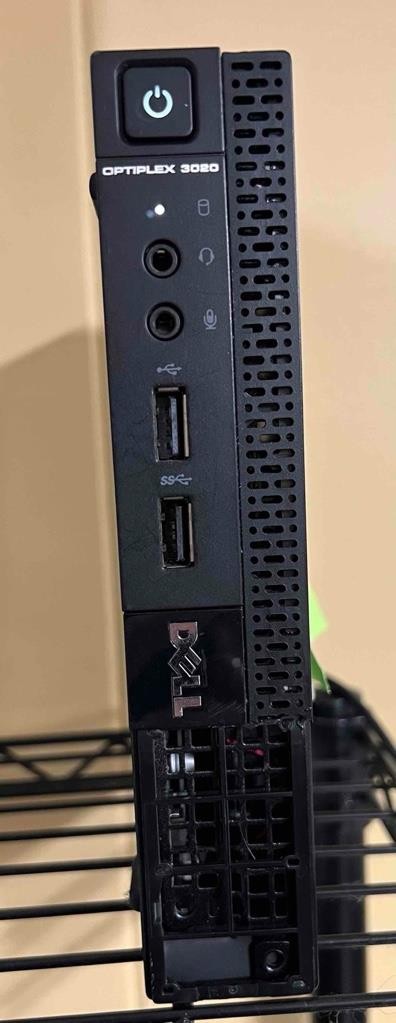 Dell Optiplex 3020M Mini i5-4590T @2.00,  8GB RAM, 250GB SATA w/Win 7 Pro No PS