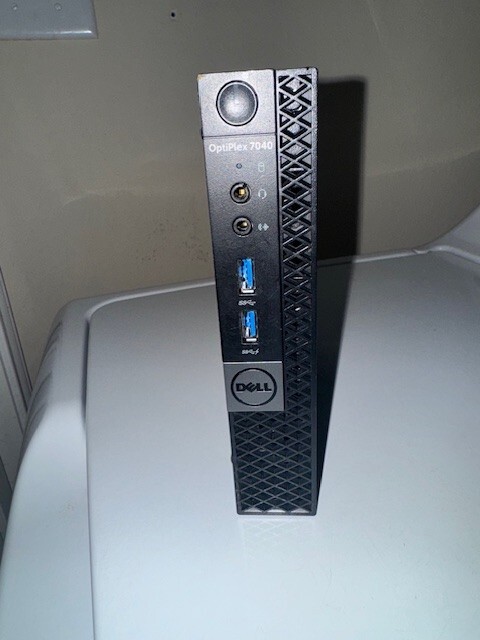 Dell OptiPlex 7040 Micro i5-6600T CPU @ 2.70GHz, 16GB RAM, 512GB SSD, W10 Pro.