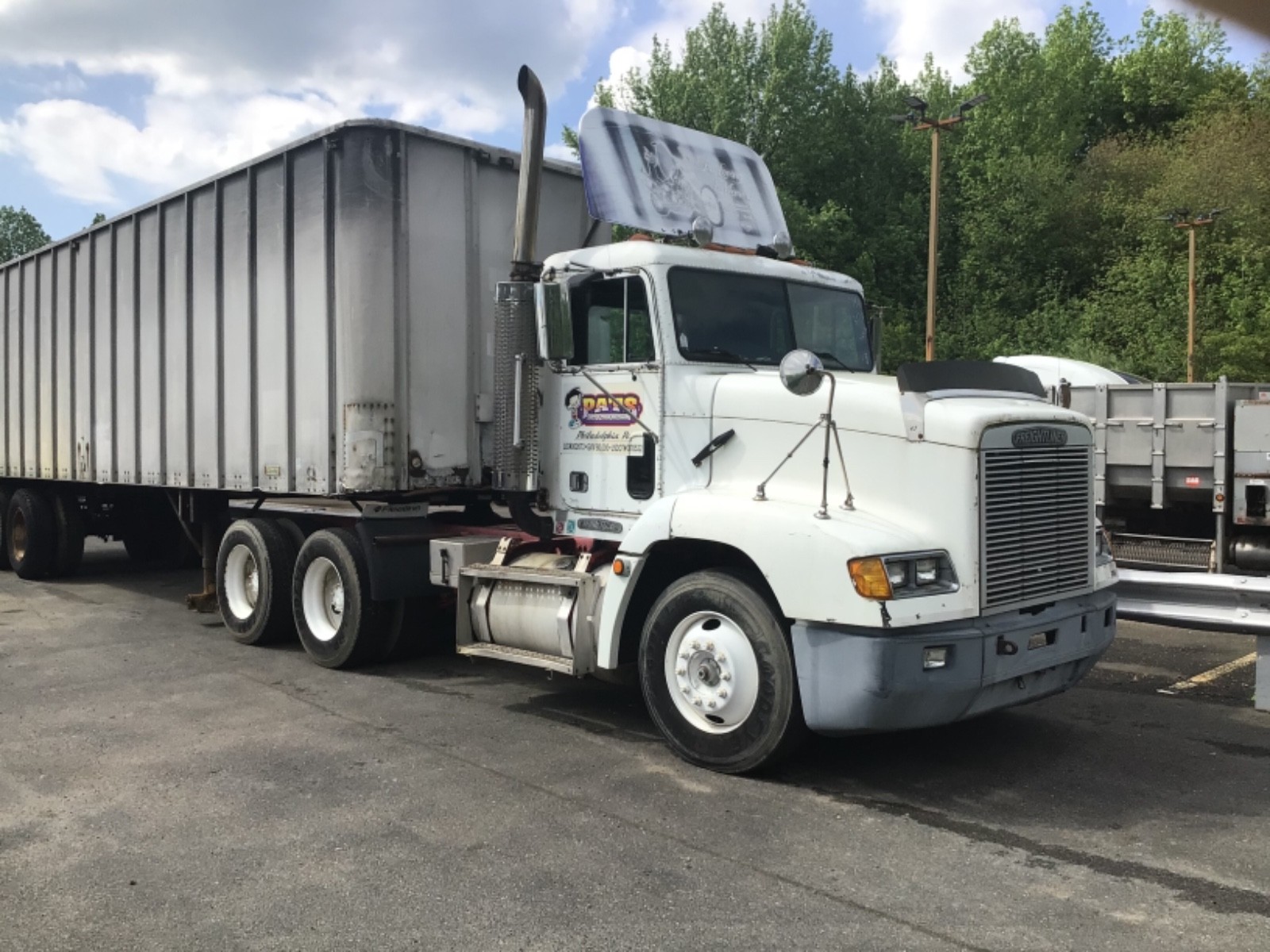 1995 freightliner fld120 semi tractor