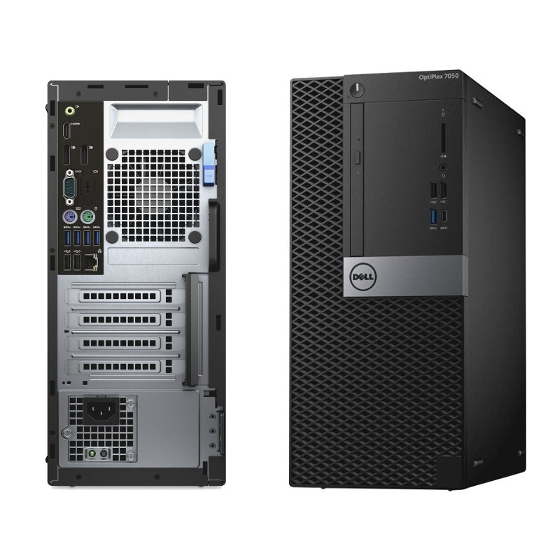 Dell Optiplex 7050 Microtower i7-7700 3.6GHz 8GB RAM 256GB SSD Windows 10 Pro