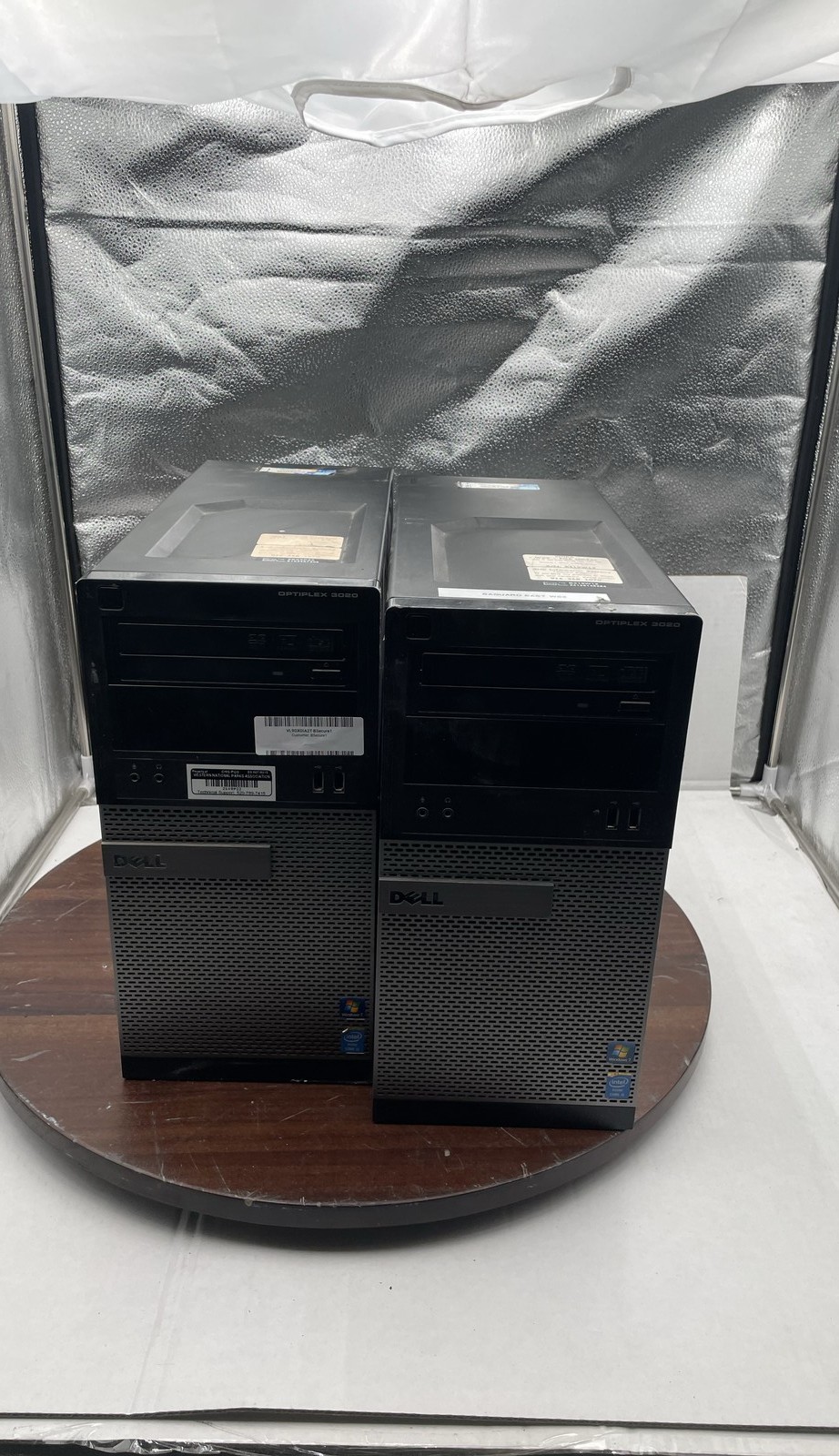 Dell OptiPlex 3020 MT Intel Core i5 Processor Desktop PCs Windows 7 Pro Lot Of 2
