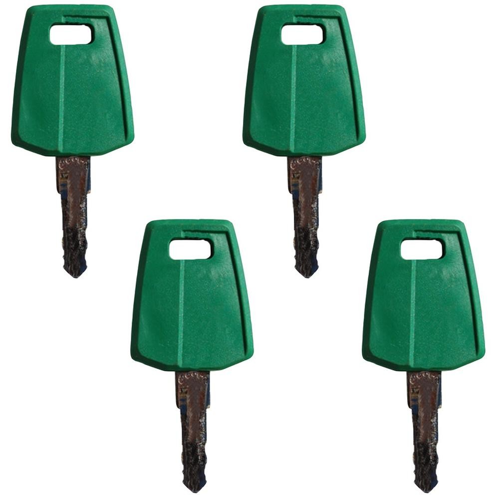 (8) C001 Ignition Start Starter Keys Fits Volvo F Series Loader Heavy Equipment