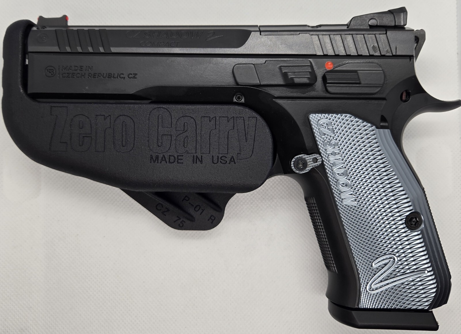 NEW CZ SHADOW 2 COMPACT Zero Carry Elite, In Waistband Holster 4 concealed carry