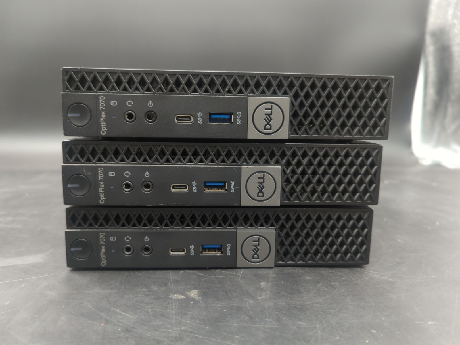 Lot of 3: Dell OptiPlex 7070: i5 9th Gen: 8/16GB RAM: 256/500GB SSD: No OS