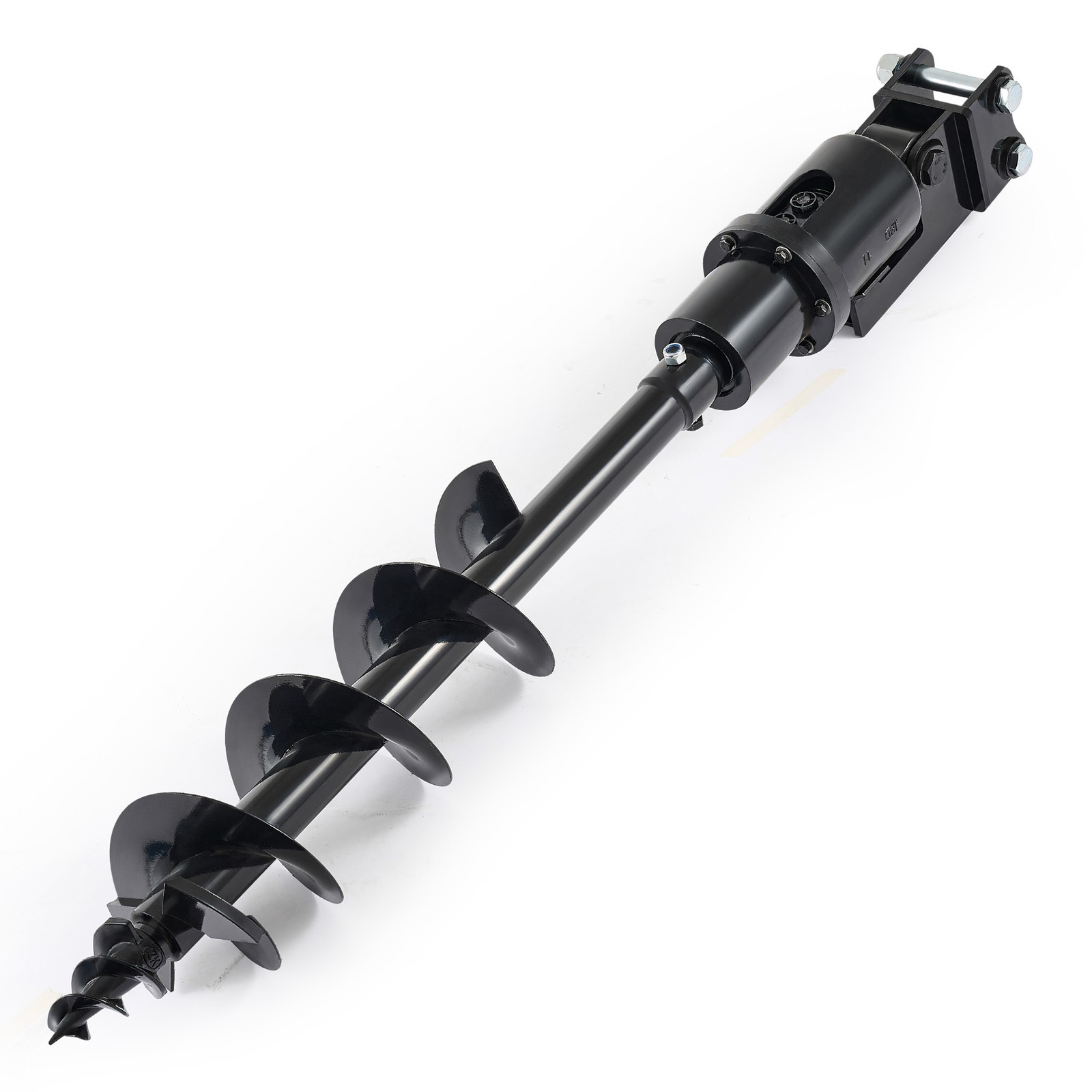 150mm Auger Drill For 1Ton-2Ton Mini Excavator Attachments With Hoses
