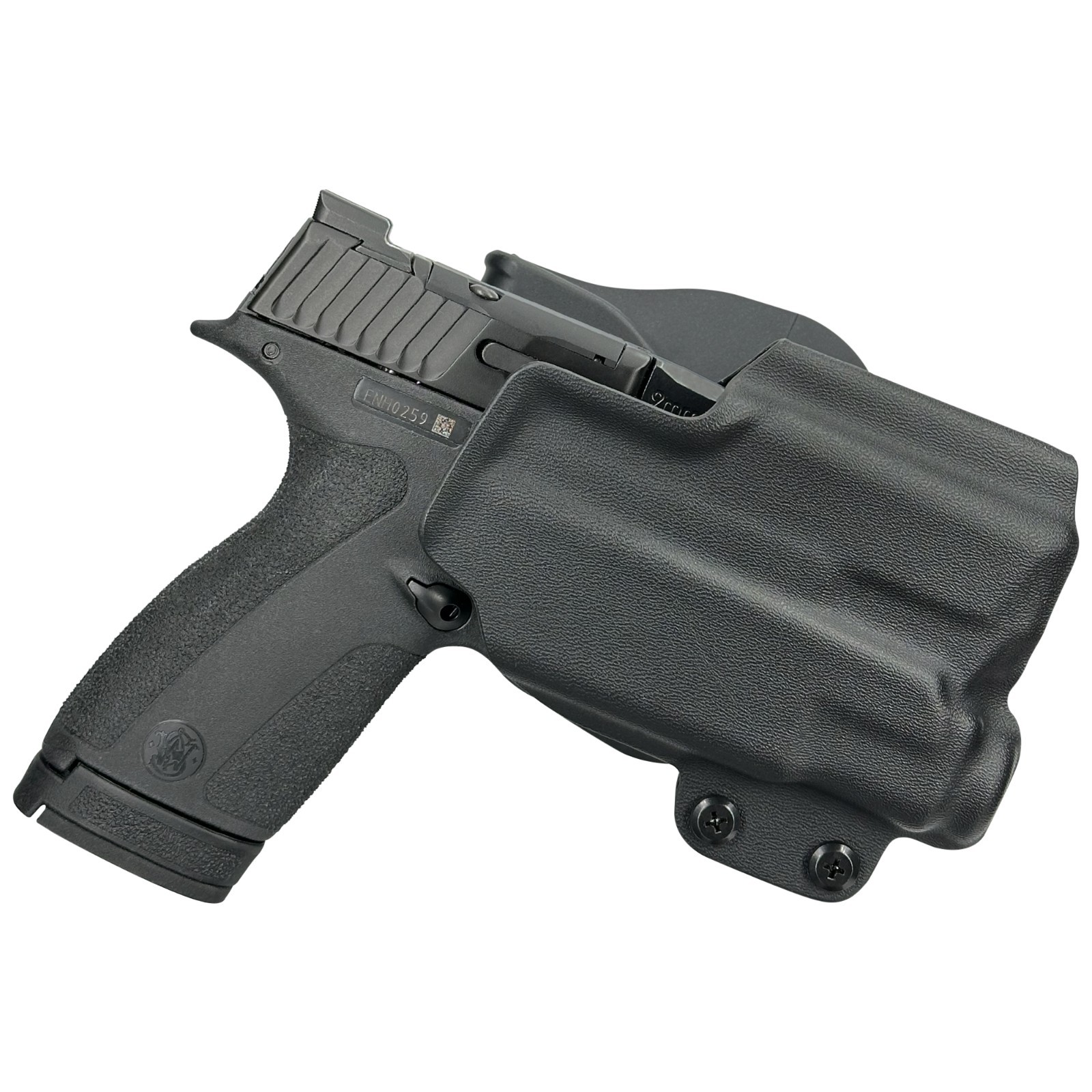 OWB Quick Detach Paddle Holster Fits Smith & Wesson M&P Shield X with TLR-7Sub