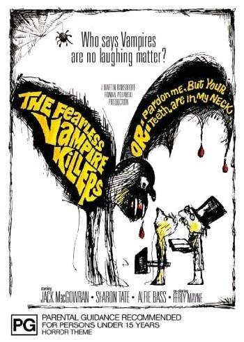 Roman Polanski’s THE FEARLESS VAMPIRE KILLERS DVD Region 4  vgc t222