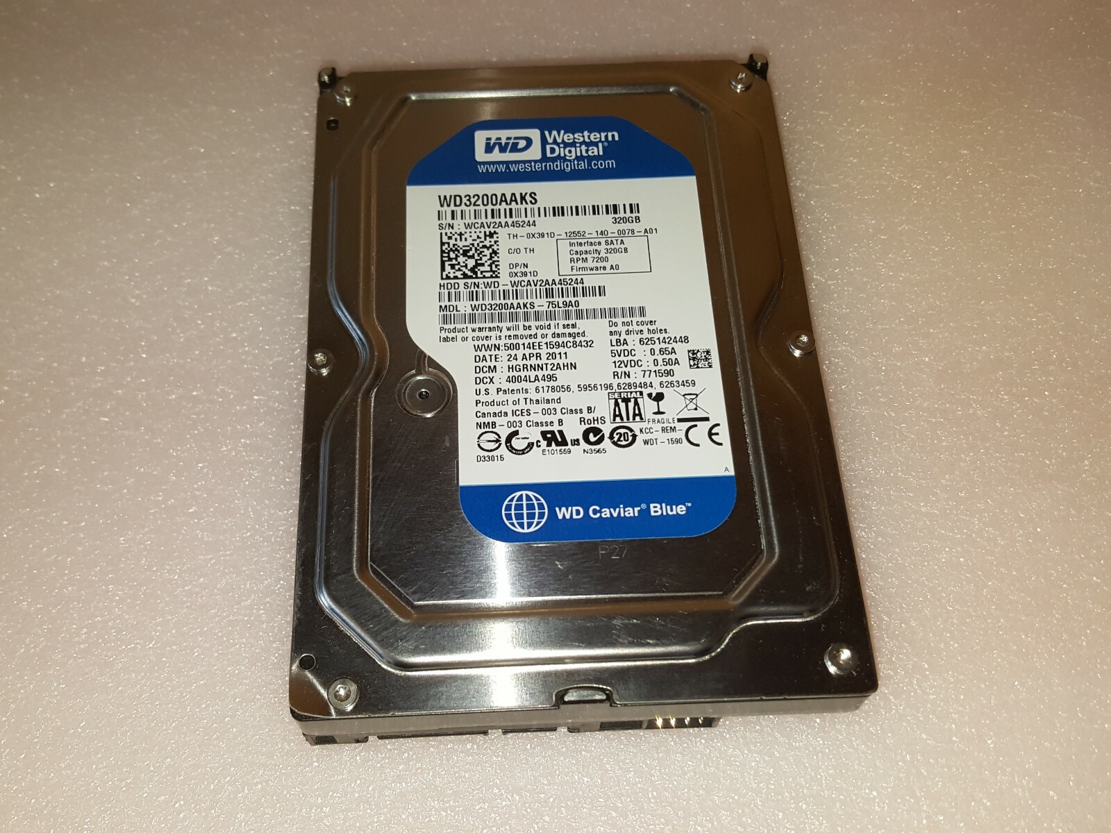Dell Optiplex 790 – 320GB SATA Hard Drive with Windows 10 Pro 64-Bit Preloaded