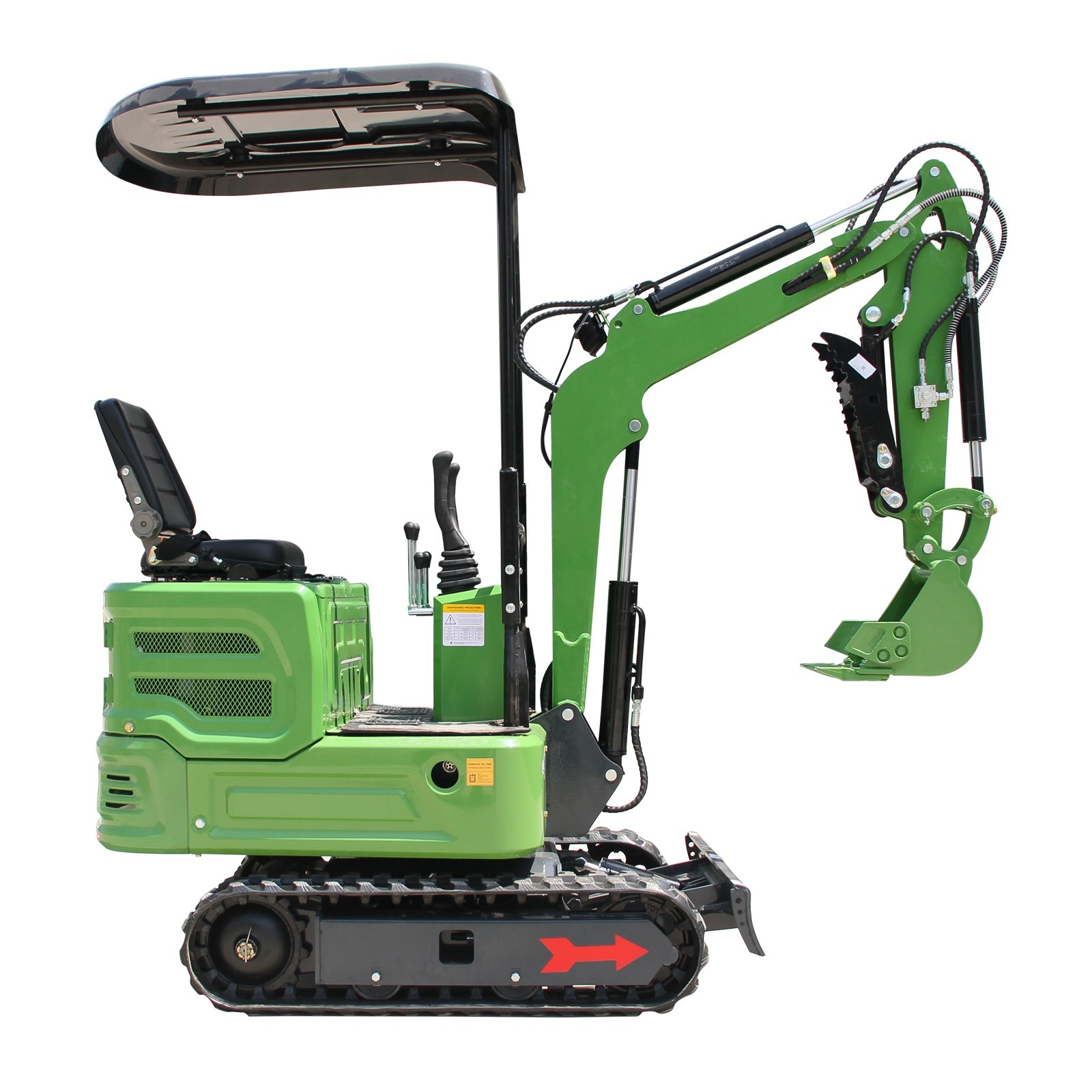 13.5 HP Mini Excavator 1 TON B&S EPA Engine Hydraulic Thumb Digger