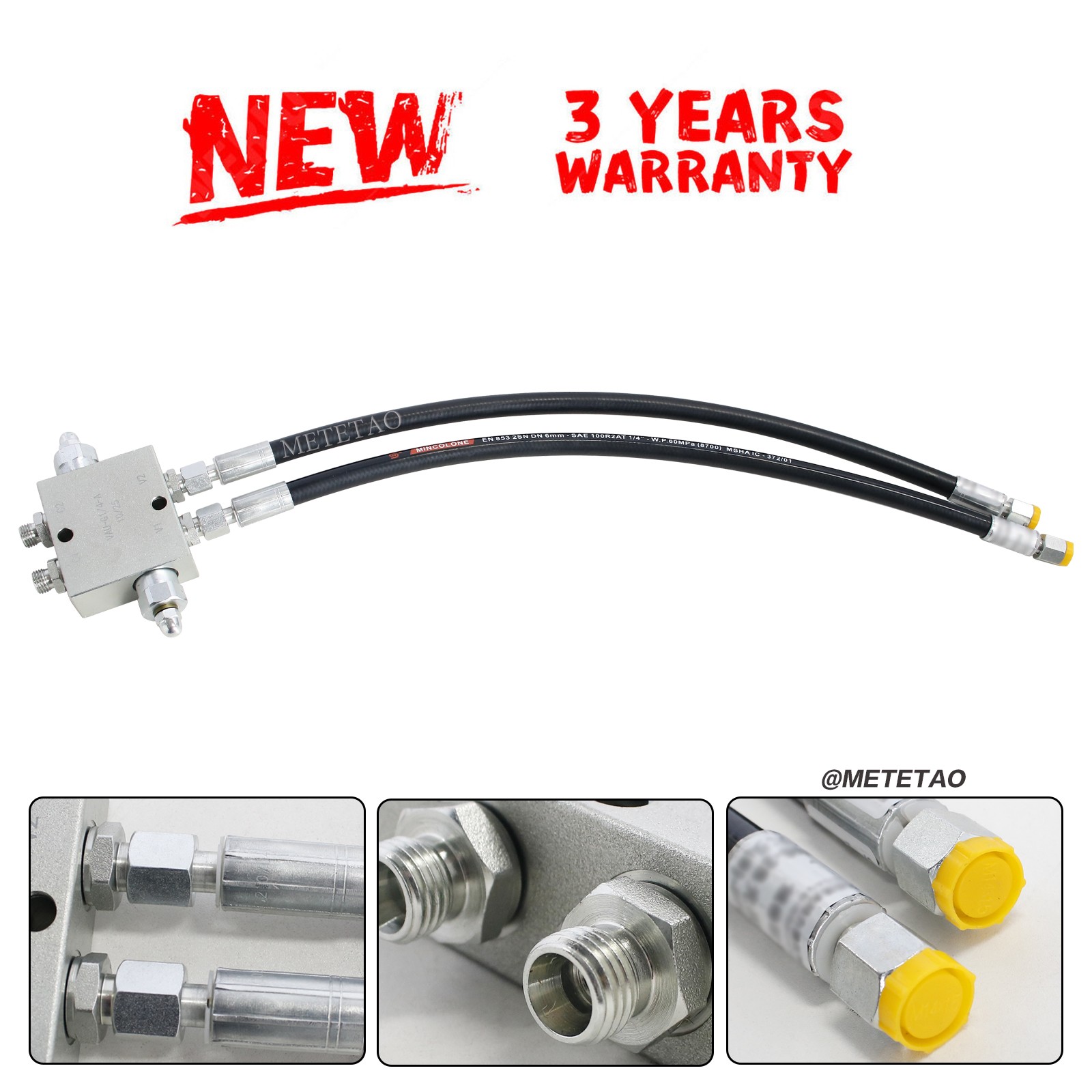 Chinese Mini Excavator Cushion Valve Kit Complete for Swivel Motor Assembled New