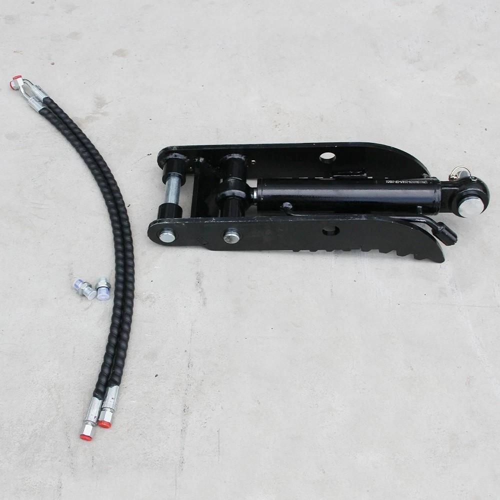 1-1.5Ton Mini Excavators Small Digger Attachment Kit Hydraulic Thumb Clip Clamp