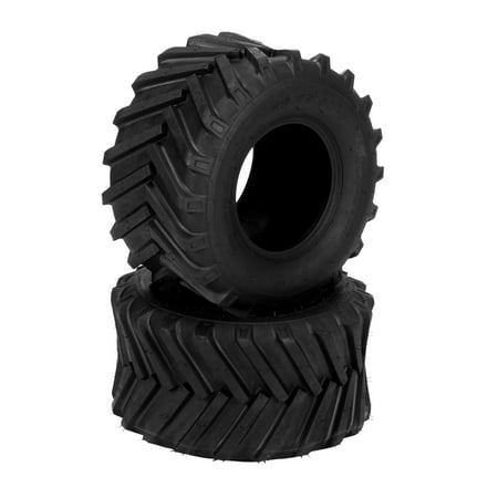 Ktaxon 18×9.50-8 Tubeless Bar Lug Turf Lawn Mower Tires, 2PR Drive Tires for Riding & Zero Turn Mowers, 2 Pack