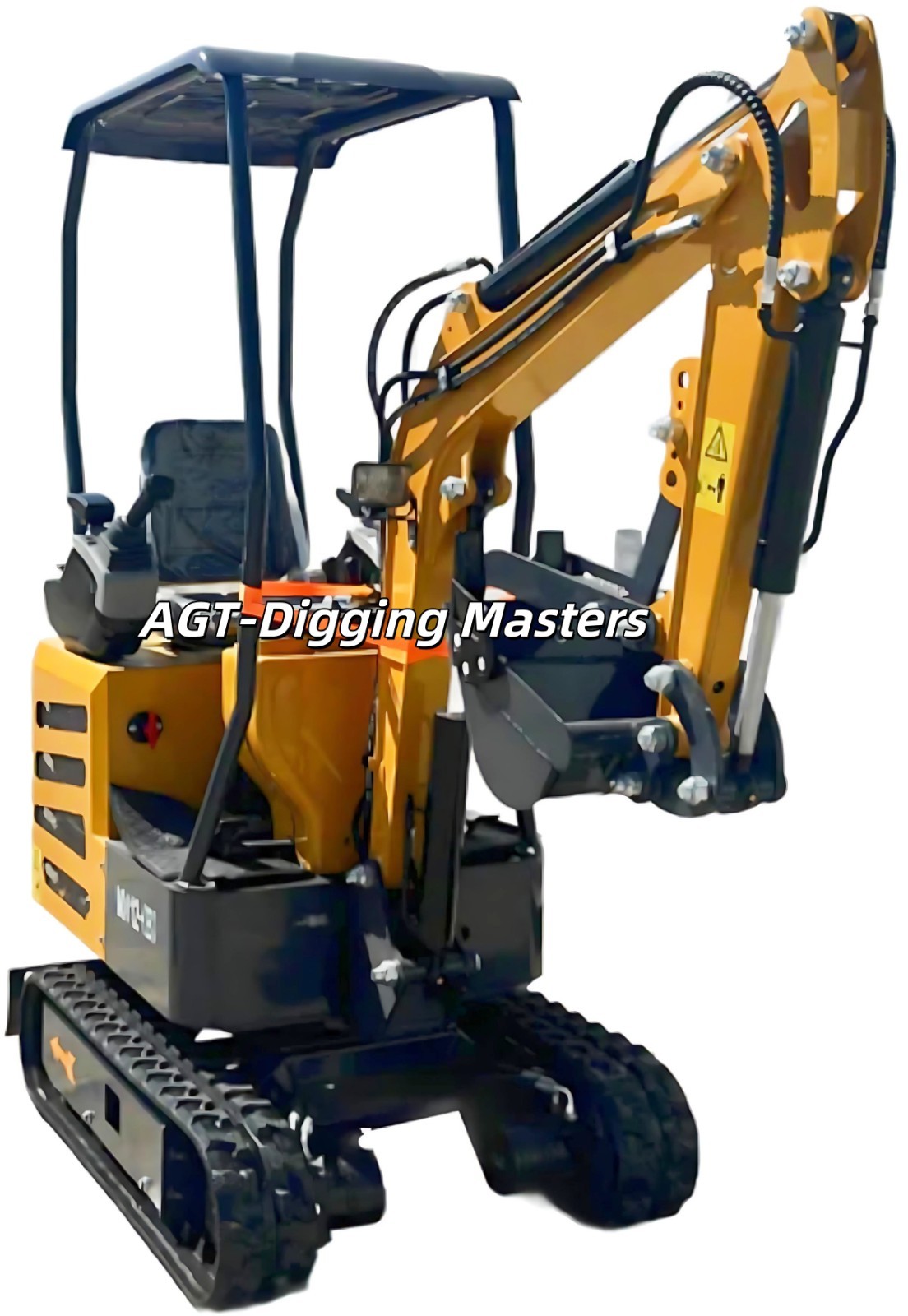 1851 lbs PILOT SYSTEM AGT MX12-B Mini Excavator Digger 13.5HP B & S Engine