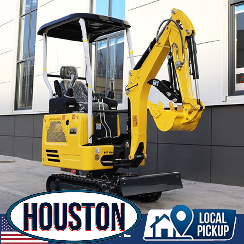 Houston Self-pick up 1.8 Ton Mini Excavator KUBOTA Engine Side swing Pilot