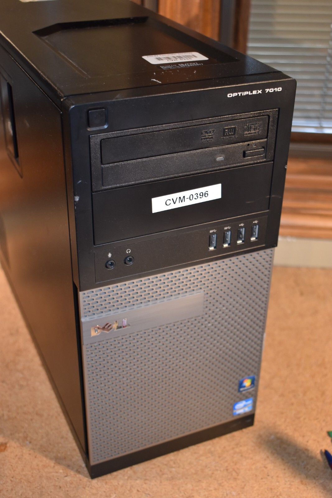 Dell Optiplex 7010 Quad Core i5-3470 3.2GHz 4GB 1TB HDD Windows XP Pro 32-bit