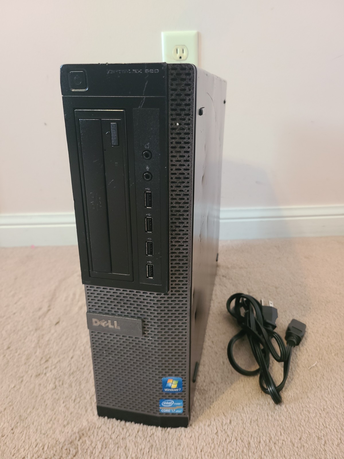Dell Optiplex 990 I5-2500 3.3GHz 16GB RAM 120SSD+500GB WIFI DVD Nvidia 2GB Win11