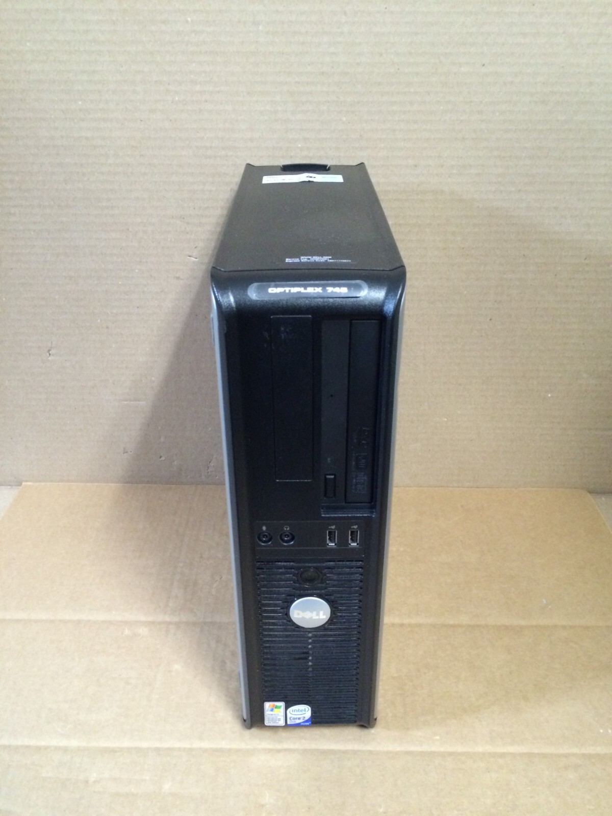 Dell Optiplex 745 Desktop(DT) Intel Core 2 DUO 2.40GHz/2GB RAM/250GB/DVD RW