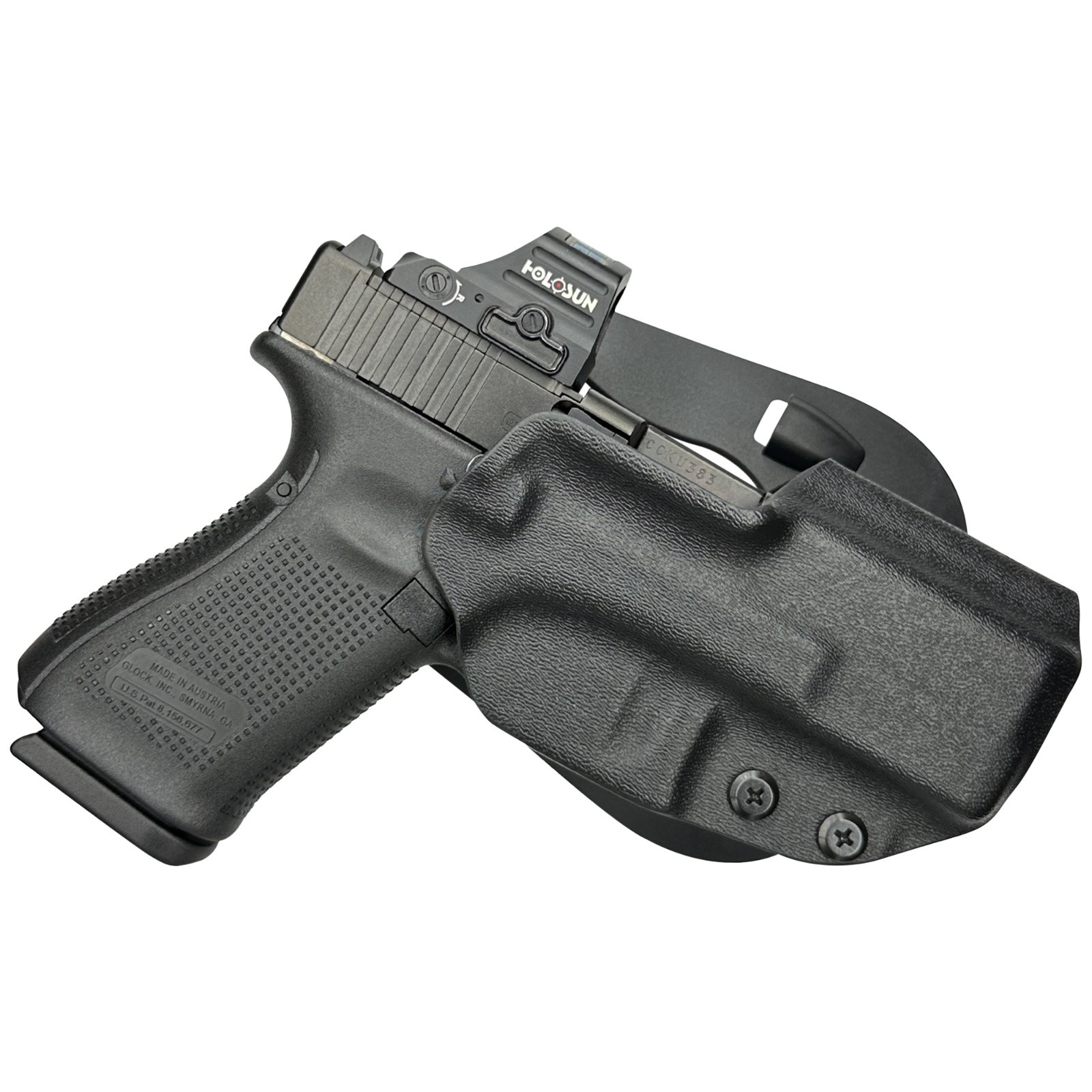 OWB Paddle Holster Fits Glock 19 19X 23 32 (Gen 1-6)