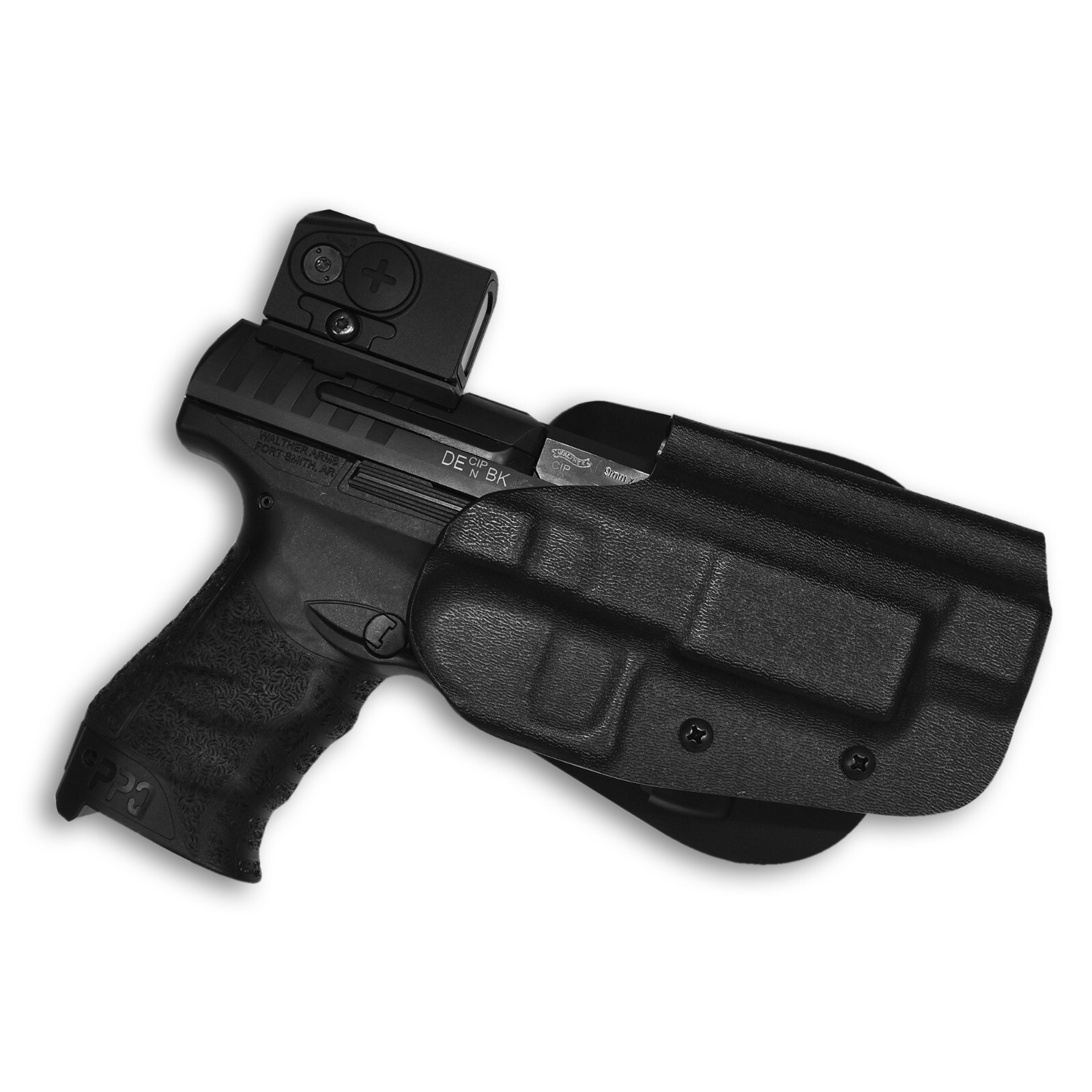OWB Paddle Holster Fits Walther Q5 Match Polymer Frame