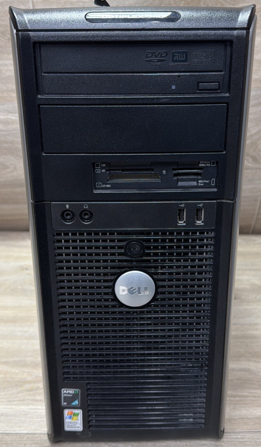 Dell OptiPlex 740 AMD Athlon 64 2.8GHz No Ram No HDD CDRW/DVD Desktop *Read Des