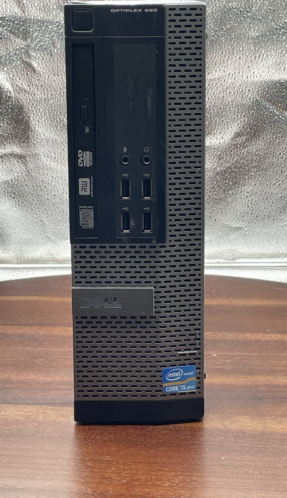 Dell OptiPlex 990 Small Form Factor Desktop PC Intel Core i5 vPro DVD-RW No HDD
