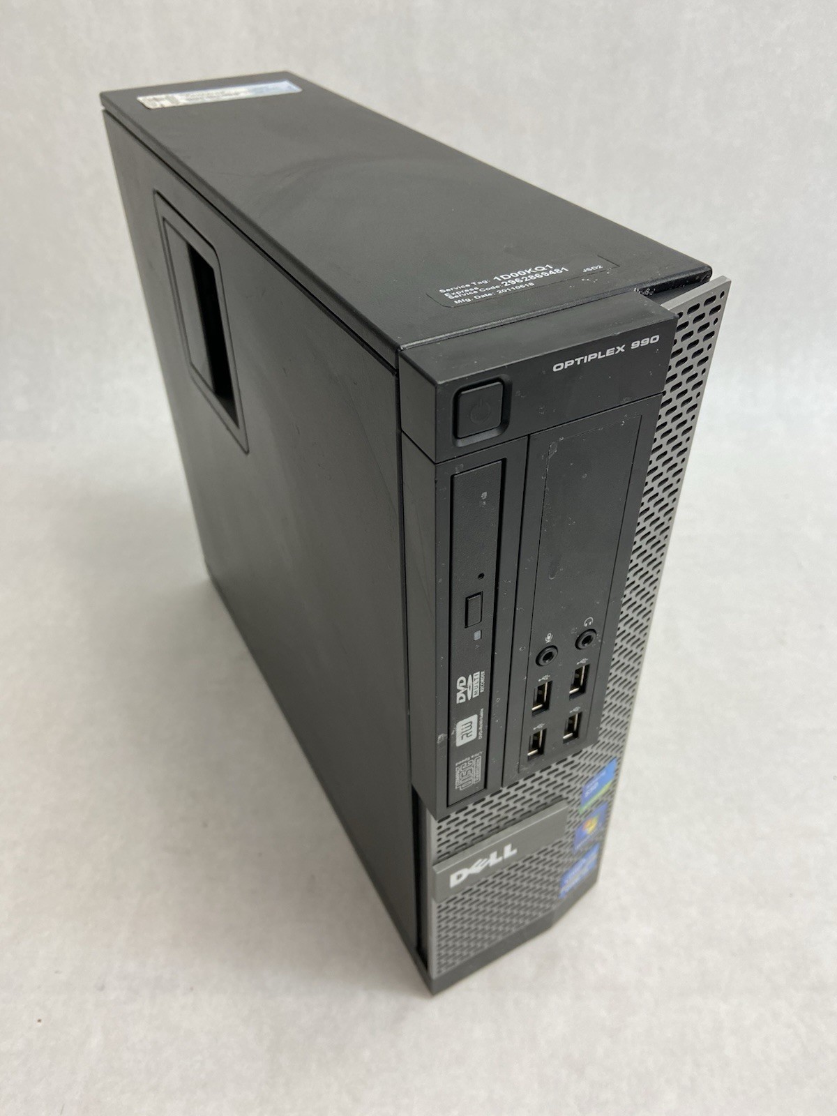 Dell Optiplex 990 SFF Intel Core i3-2100 3.1GHz 4GB RAM No HDD No OS