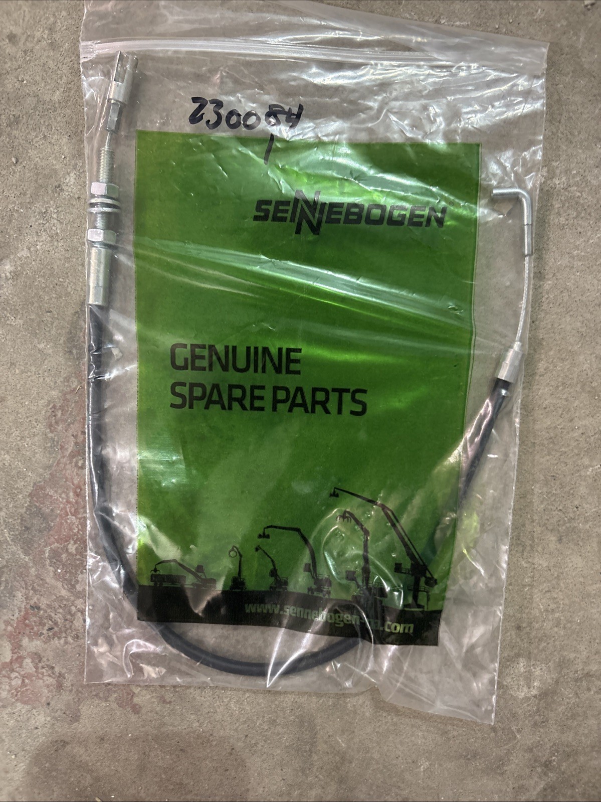 OEM Sennebogen Door Latch Cable 230084