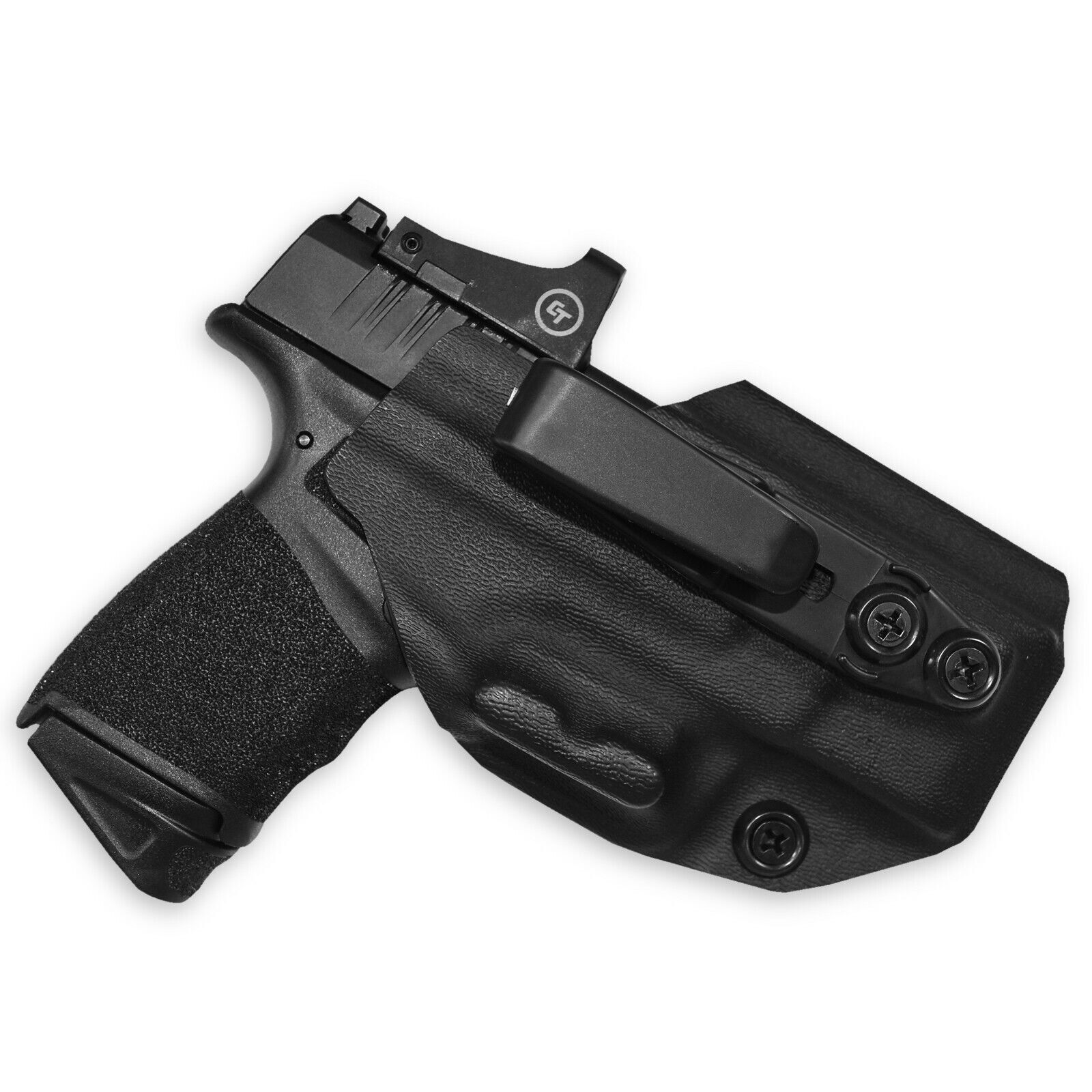 IWB TUCKABLE RED DOT READY + INTEGRATED CLAW Holster Fits Springfield Hellcat