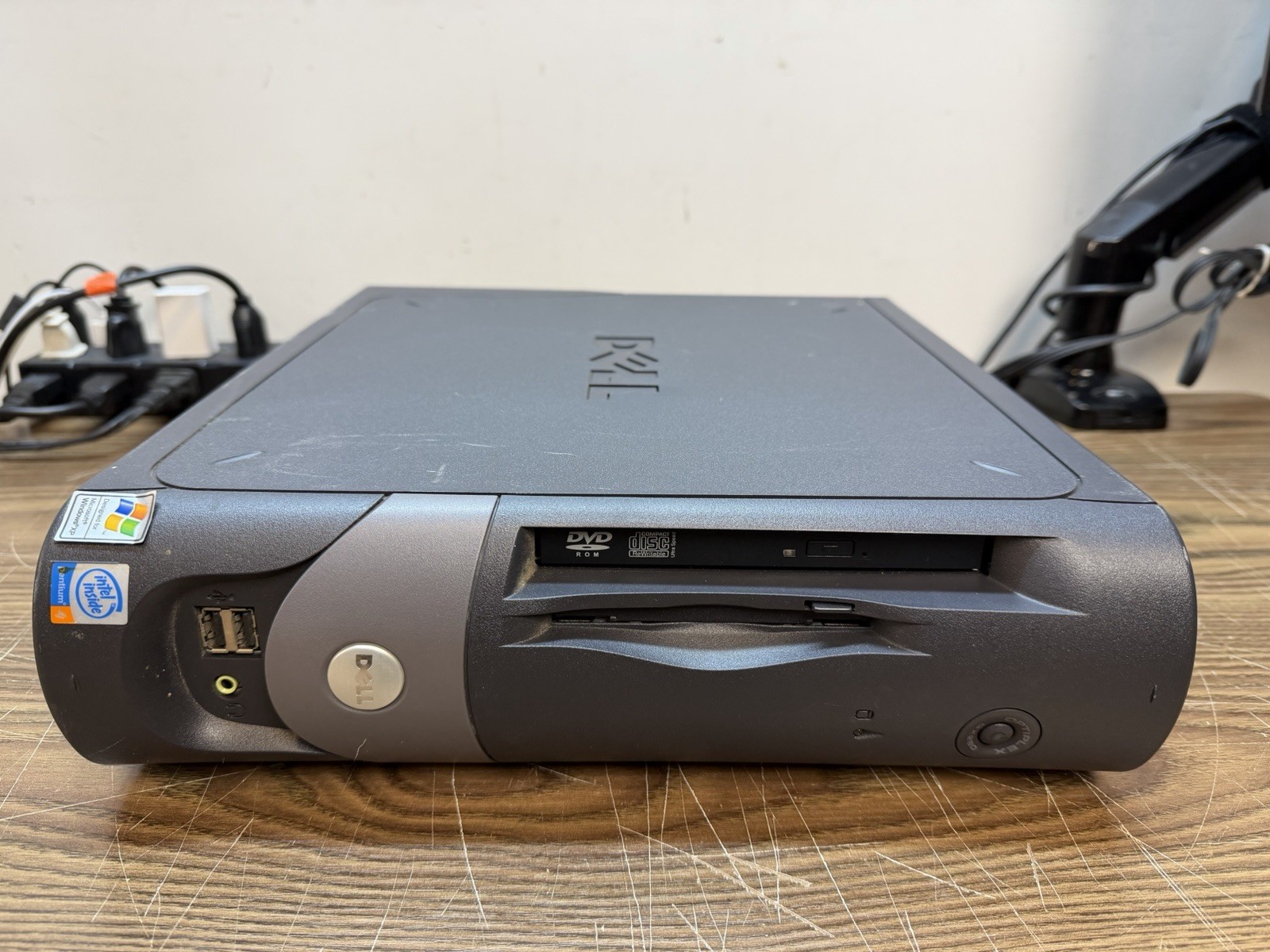 DELL OPTIPLEX GX280 SFF PENTIUM 4 PC FLOPPY SERIAL PARALLEL UBUNTU NO MONITOR