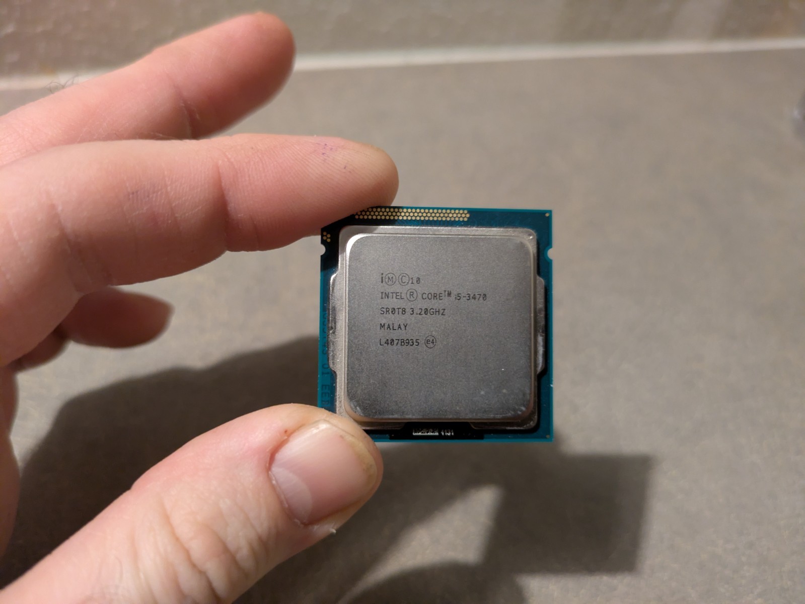 Intel Core i5-3470 (Ivy Bridge) CPU, 3.20 Ghz 4 cores 4 threads, socket 1155