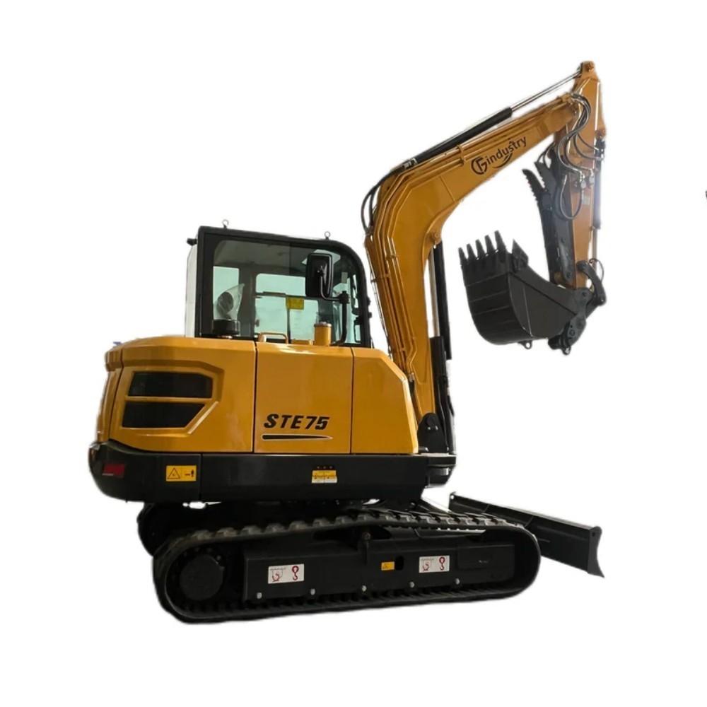 6 Ton Mini Excavator Digger Kubota Diesel Engine Hydraulic Thumb&Pilot Control