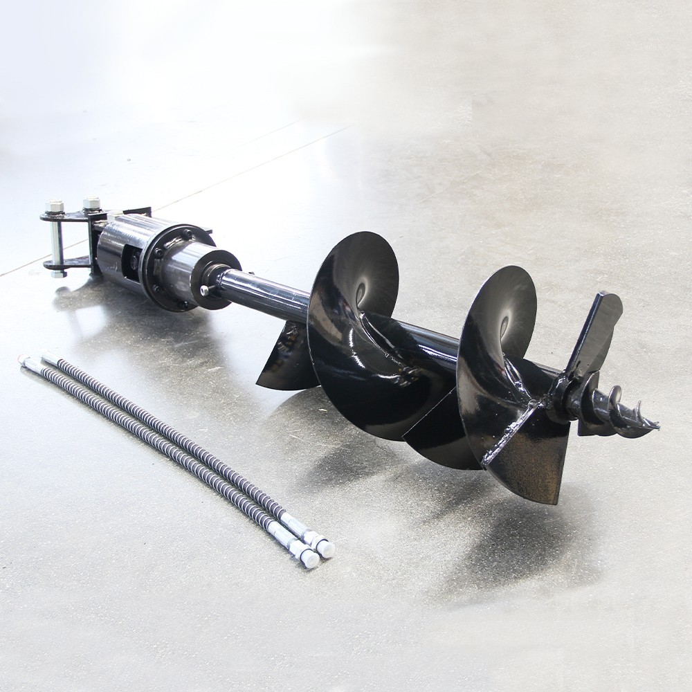 300mm Diameter Auger Drill Fits 1-1.5 Ton Mini Excavator Small Digger Attachment